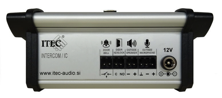 DESKTOP COUNTER CALL STATION IC 2 BACKSIDE
