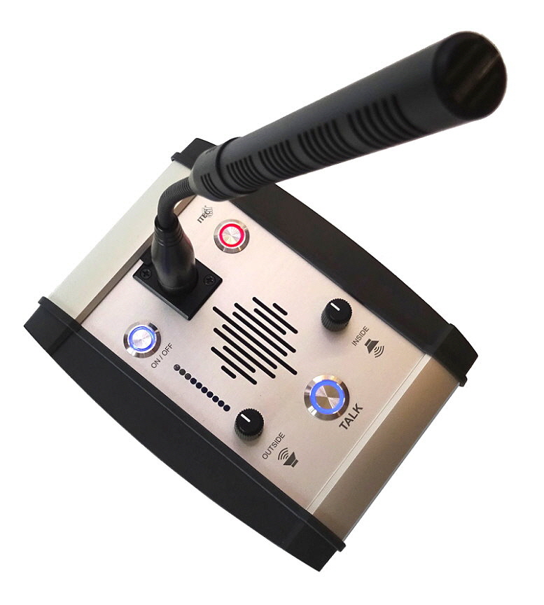 DESKTOP COUNTER CALL STATION FULL DUPLEX